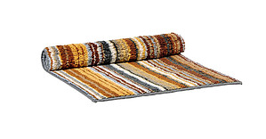 Missoni Home Jazel 160 Brown Striped Bath Rug