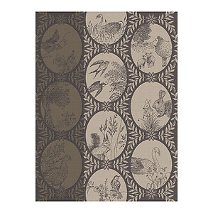 Le Jacquard Francais Josephine Grey Cotton Tea Towel