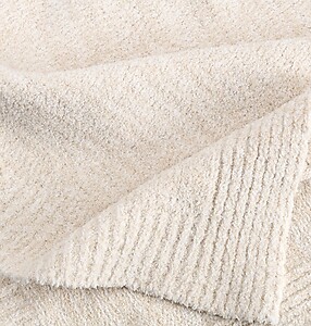 Kashwere Lightweight Heather Throw Malt & Cream