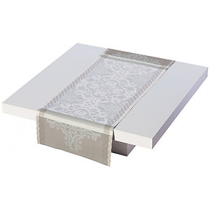 Le Jacquard Francais Azulejos Grey Cotton Table Linens
