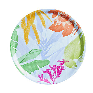 Le Jacquard Francais Equateur Round Tray