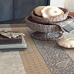 Le Jacquard Francais Provence Beige Cotton Table Linens