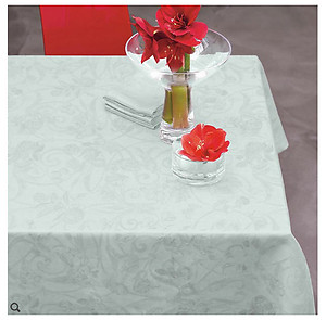 Le Jacquard Francais Tivoli Mist Floral Table Linens
