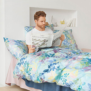 Schlossberg Frida Bleu Vert Bedding