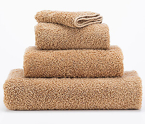 Abyss Super Pile Towels Croissant Brown Color 716