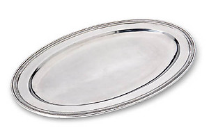 Match Pewter Oval Serving Platter