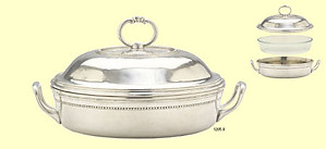 Match Pewter Toscana Pyrex Round Casserole Dish