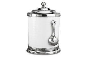 Match Pewter Convivio Caffe Cannister with Scoop