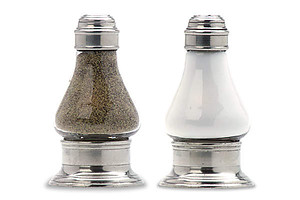 Siena Salt and Pepper Set by Match Pewter