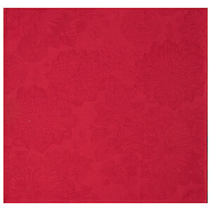 Le Jacquard Francais Marie Galante Red Floral Placemats and Napkins