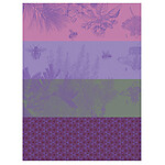 Le Jacquard Francais Miel de Fleurs Purple Cotton Tea Towel