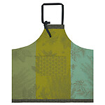 Le Jacquard Francais Miel de Nectar Green Cotton Apron