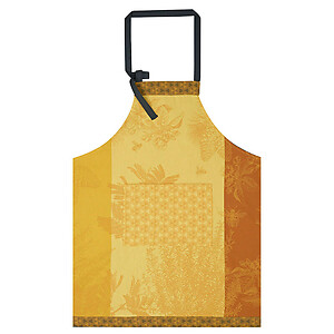 Le Jacquard Francais Miel de Nectar Orange Cotton Apron