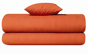 Missoni Jo Orange Color 59 Zig Zag Print Sheets and Duvet Covers