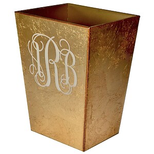 Mike & Ally Eos Gold Monogram Bath & Vanity Collection