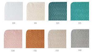 Abyss Montana Towels - Colorful Zig Zag Chevron