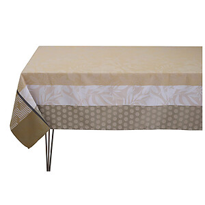 Le Jacquard Francais Nature Urbaine Beige Cotton Table Linens