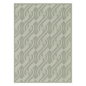 Le Jacquard Francais Neo Green Linen Kitchen Towel