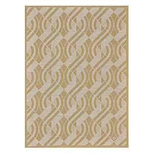 Le Jacquard Francais Neo Yellow Linen Kitchen Towel