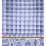 Le Jacquard Francais Petit Paris Purple Cotton Hand Towel