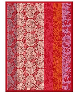 Le Jacquard Francais Cottage Pink Cotton Tea Towel