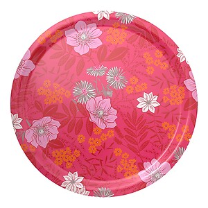 Le Jacquard Francais Cottage Pink Round Tray