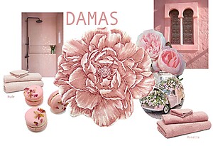 Abyss Habidecor Damas Floral Bath Rug