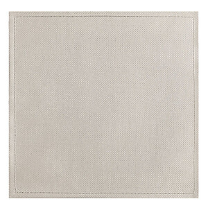 Le Jacquard Francais Portofino Beige Linen Tablecloths and Napkins