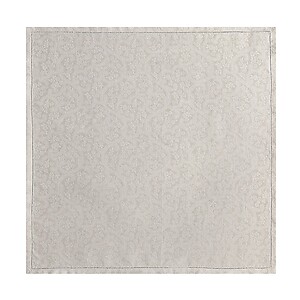 Le Jacquard Francais Portofino Fiori Beige Linen Table Linens