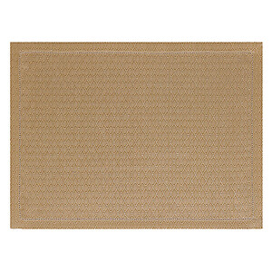 Le Jacquard Francais Portofino Geo Brown Placemats and Runners