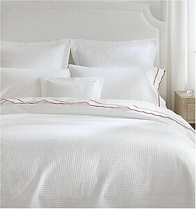 Sferra Hatteras Cotton Matelasse Bedding 