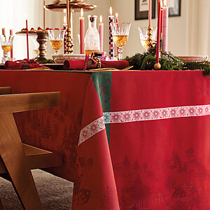 Le Jacquard Francais Sous Les Etoiles Red