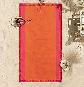 Le Jacquard Francais Monoi Red Beach Towel