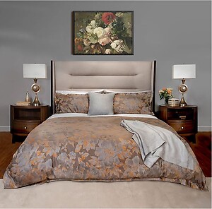 St Geneve Pekoe Floral Jacquard Bedding