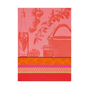 Le Jacquard Francais Saveurs de Provence Watermelon Cotton Tea Towel