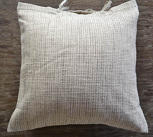 SDH Lino Charcoal Grey Throw Pillow