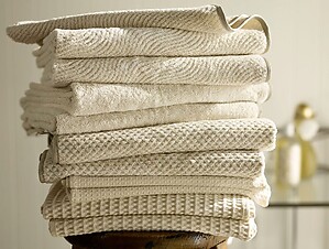 SDH The Purists Natural Linen Cotton Towels