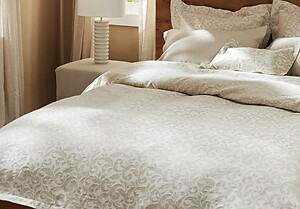 SDH The Purists Jasmine Linen Cotton Sheets, Bedding