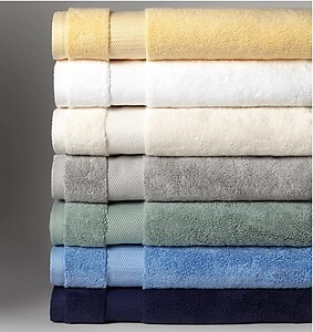 Sferra Bello Towels.  Soft cotton terry towels.