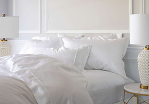 St Geneve Sophia Silk & Cotton Sheets & Bedding 