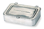Tutto e possibile Pewter Box by Match Pewter