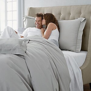 Italian Sateen Sheets & Duvet Cover - Scandia Down Stresa