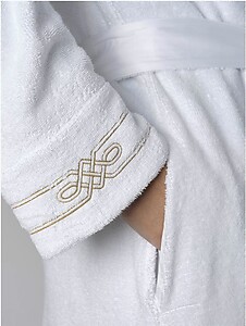 Abyss Spencer Robe Egyptian Cotton Robes