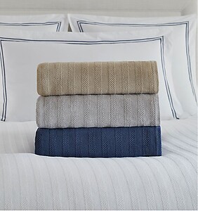 Sferra Tavira Cotton Blankets