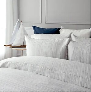 St Geneve Colette Stripe Linen Bedding