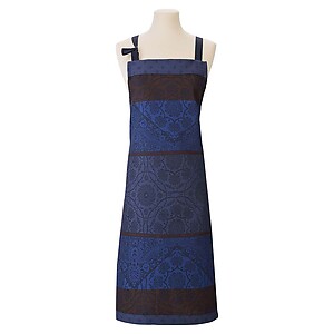 Le Jacquard Francais Tsar Blue Cotton Apron