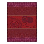 Le Jacquard Francais Tsar Red Cotton Tea Towel