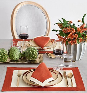 Dine in Color with Sferra's Roma Collection