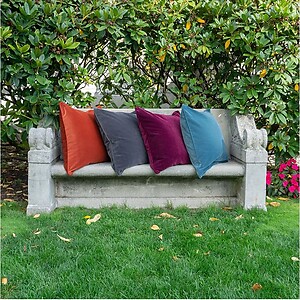 St Geneve Velluto Velvet Cushions