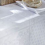 Le Jacquard Francais Voyage Iconique White Cotton Table Linens